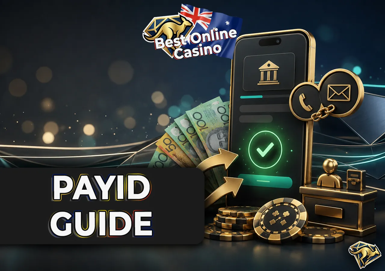 Fast PayID deposits with smartphone, bank transfer flow and instant AUD funding