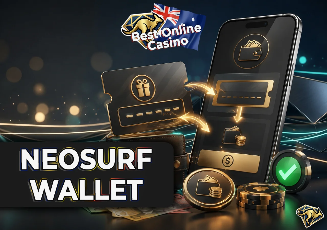 myNeosurf wallet overview with balance display, secure deposit flow and mobile access